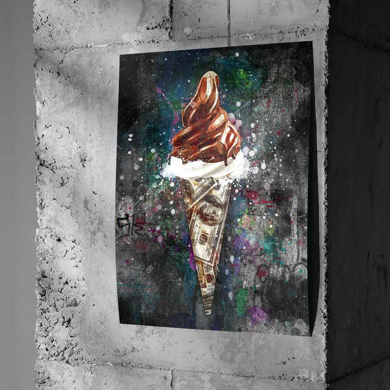 Ice Cream X Money - Poster