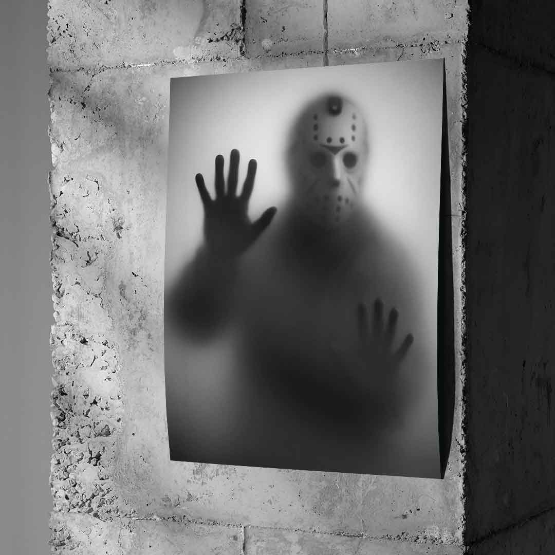 Jason Voorhees's Silhouette - Poster