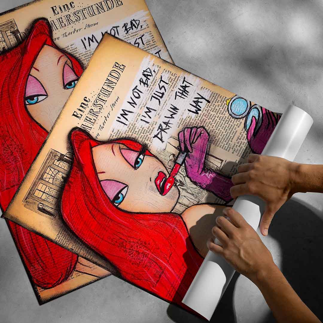 Jessica Rabbit's Make Up - Poster