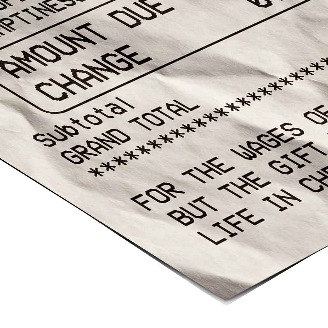 Jesus Paid It All - Poster