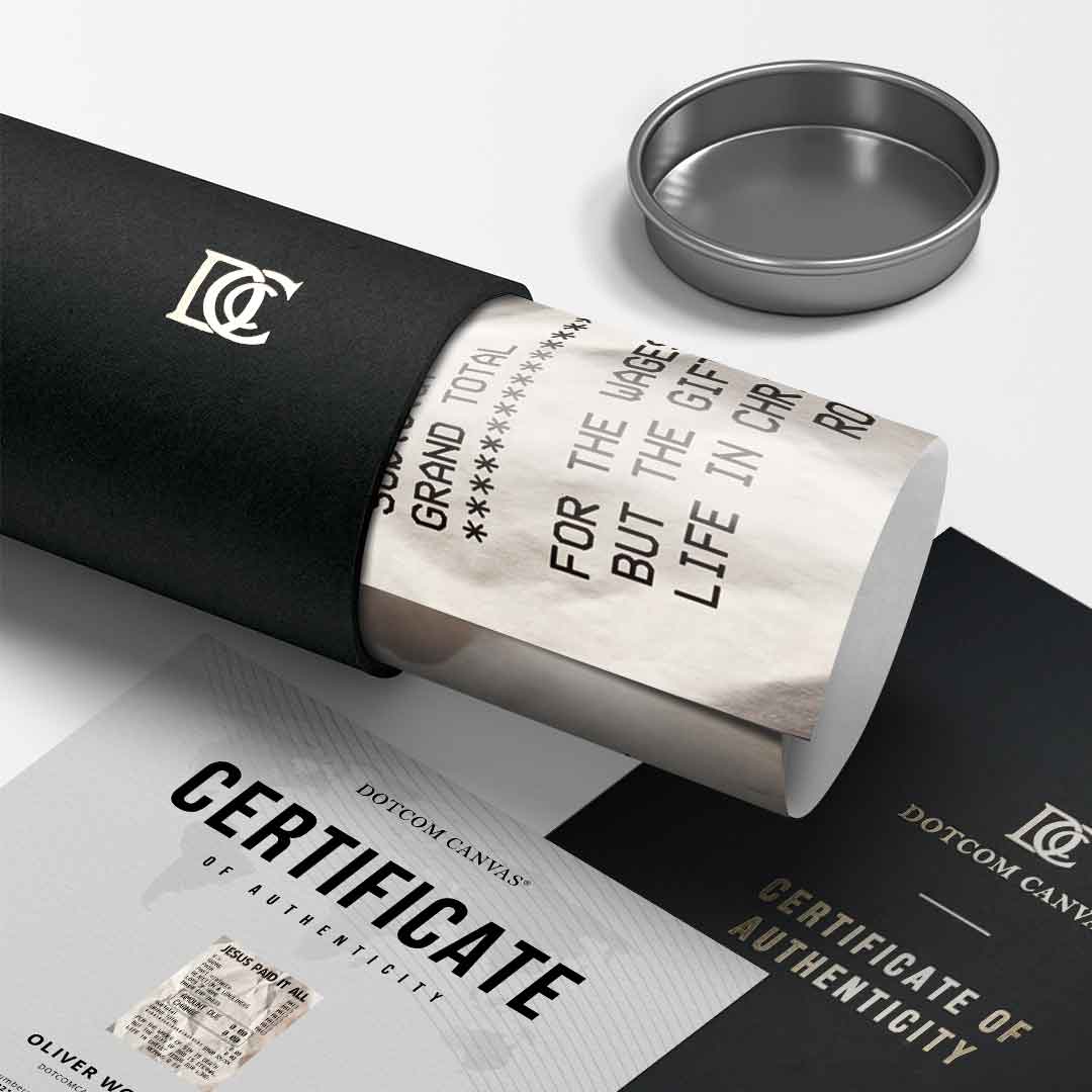 Jesus Paid It All - Poster