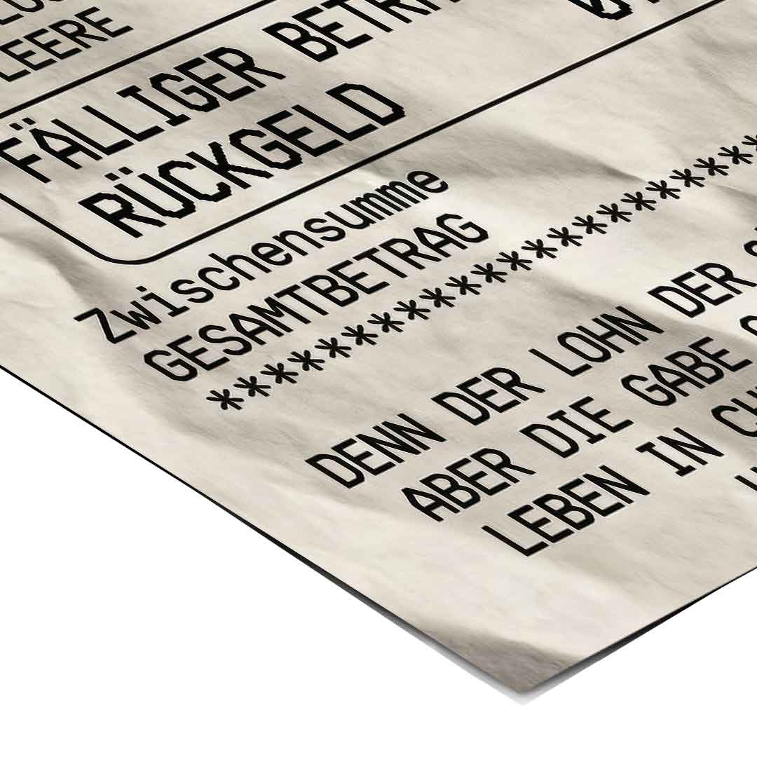 Jesus Paid It All - Poster