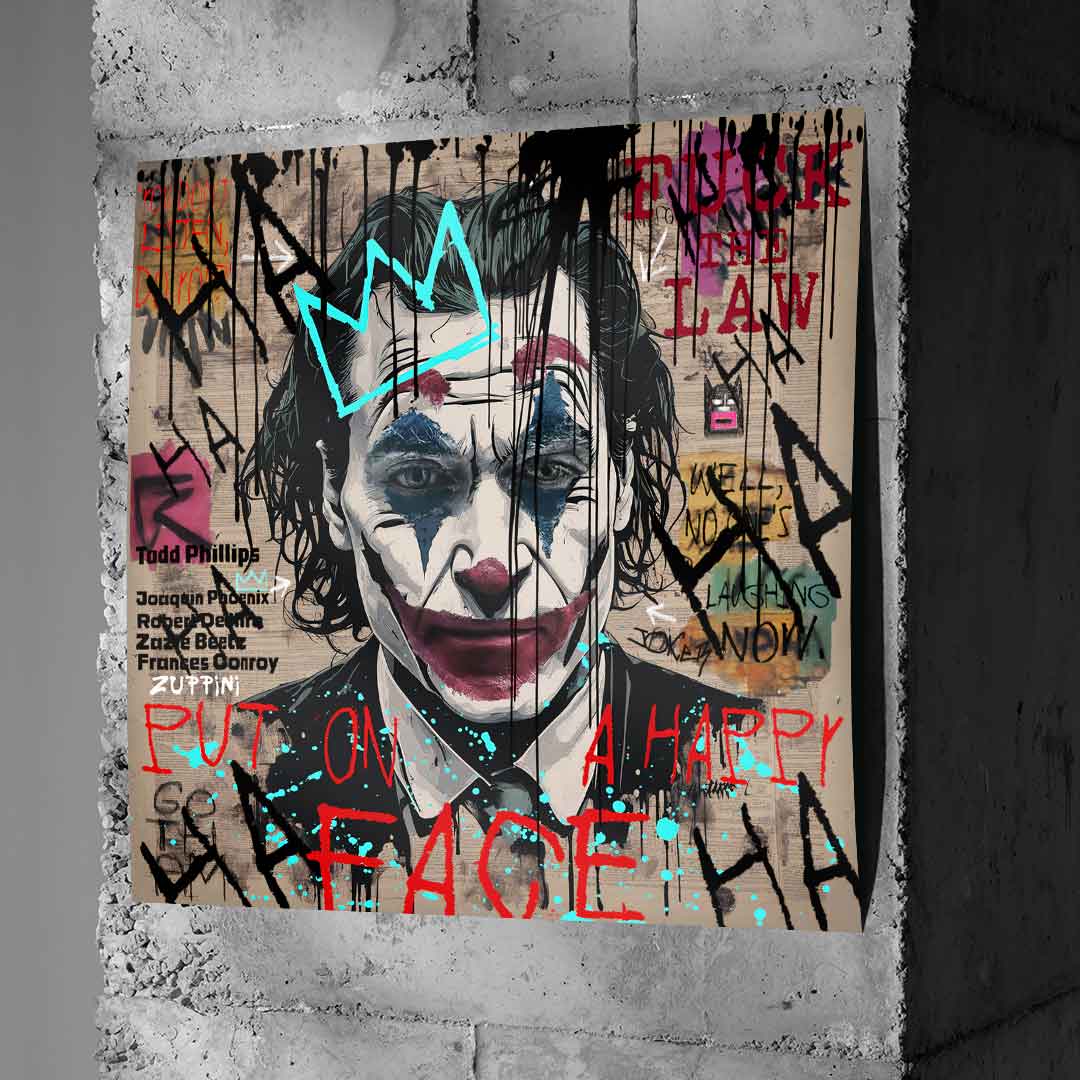 Joker Pop Art Poster Wall Art Print – DOTCOMCANVAS®