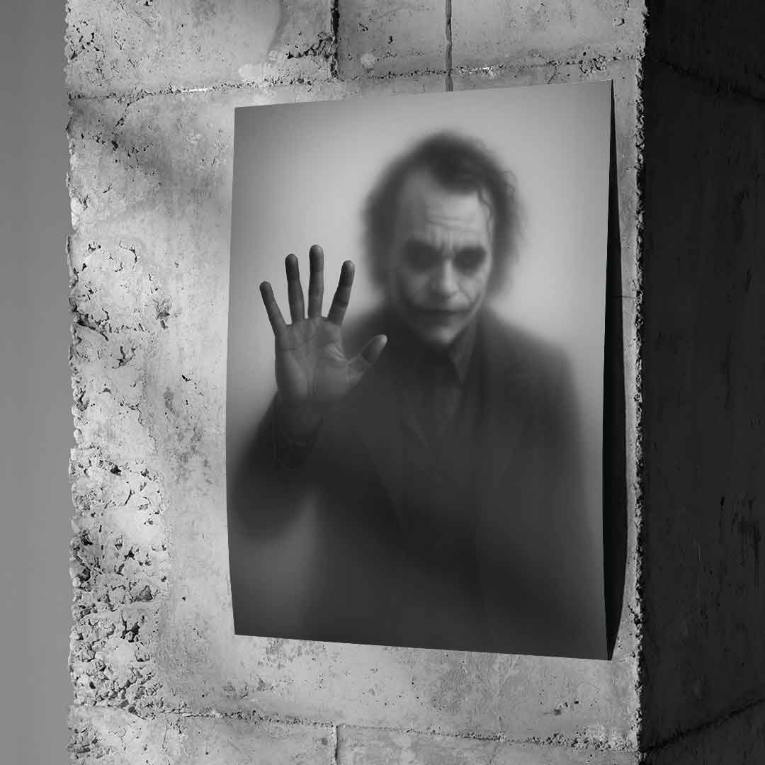 Joker's Silhouette - Poster