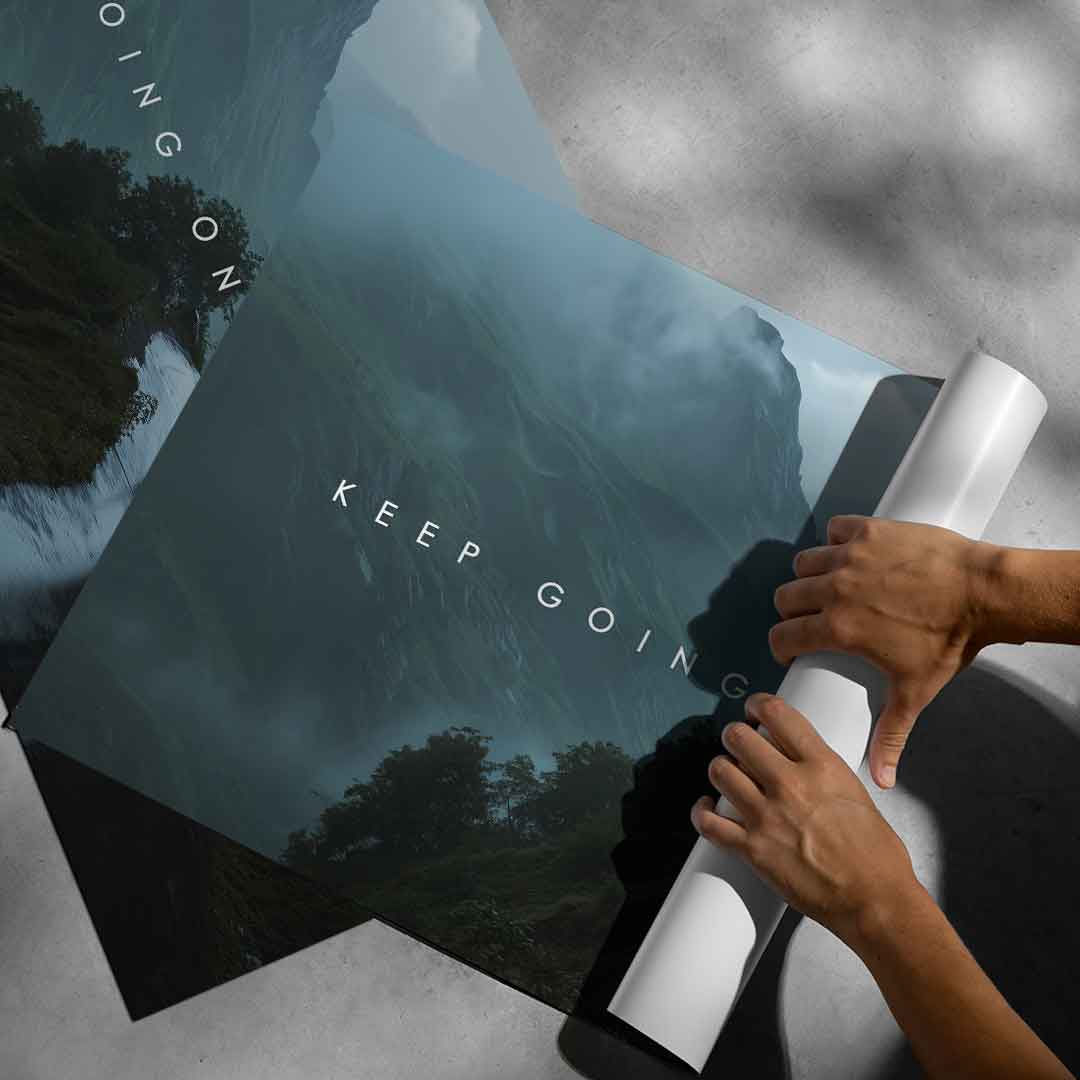 Keep Going on Your Way - Poster