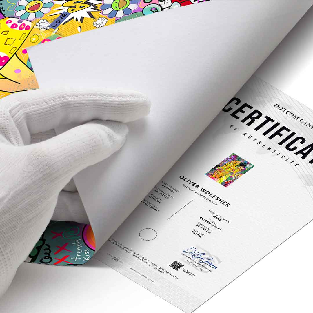 Klimt Green - Poster