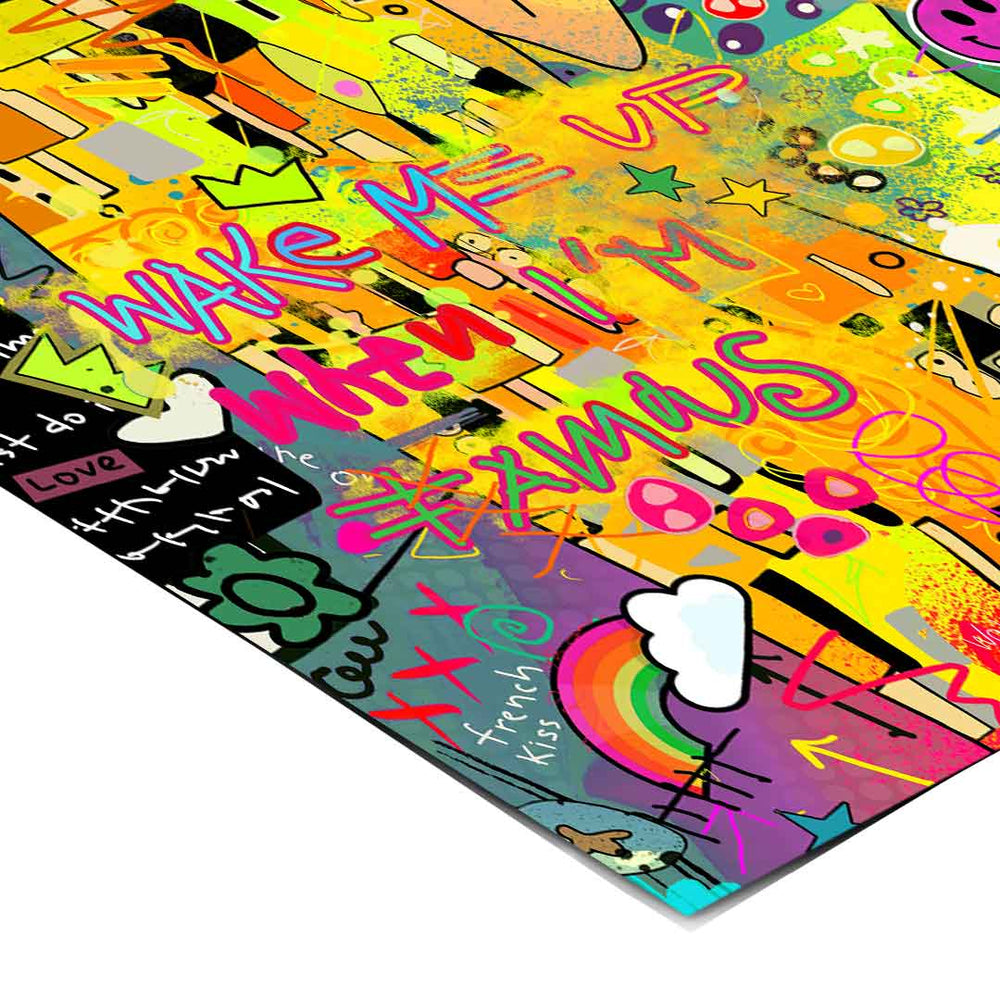 Klimt Green - Poster