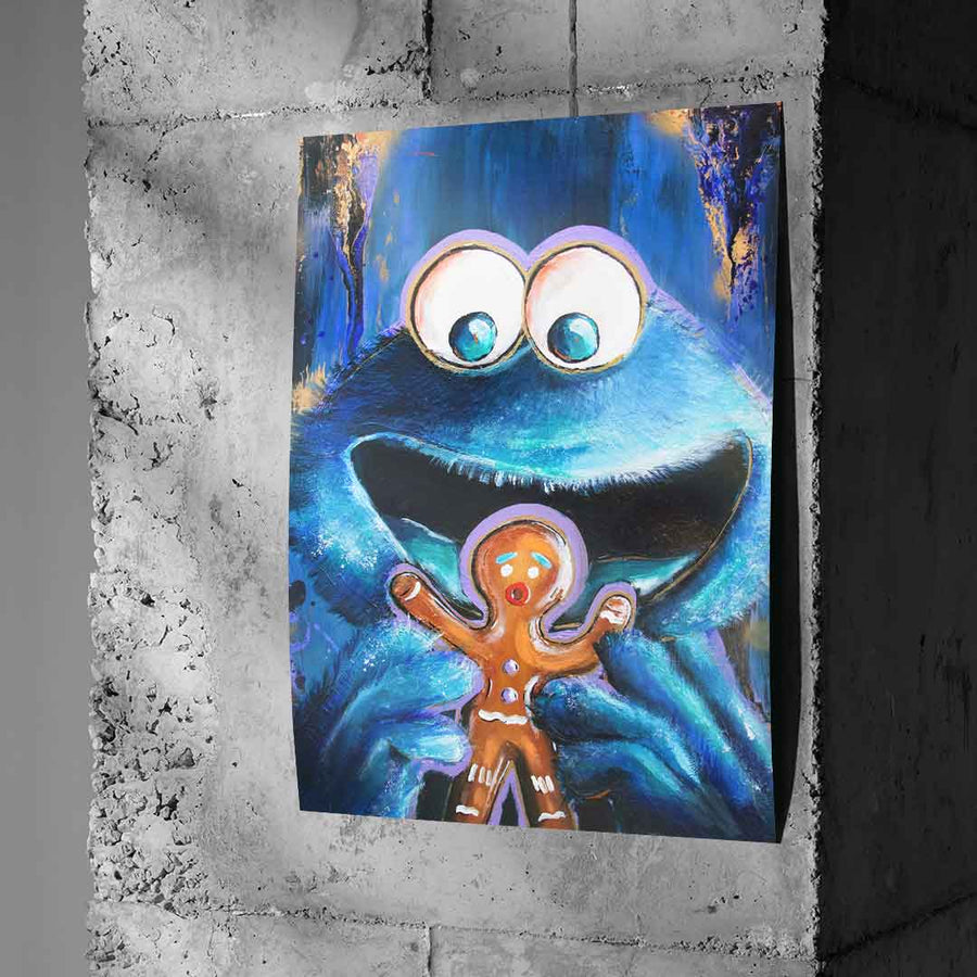 Cookie Monster Poster