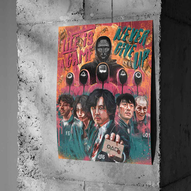 LIFE IS A GAME - Poster