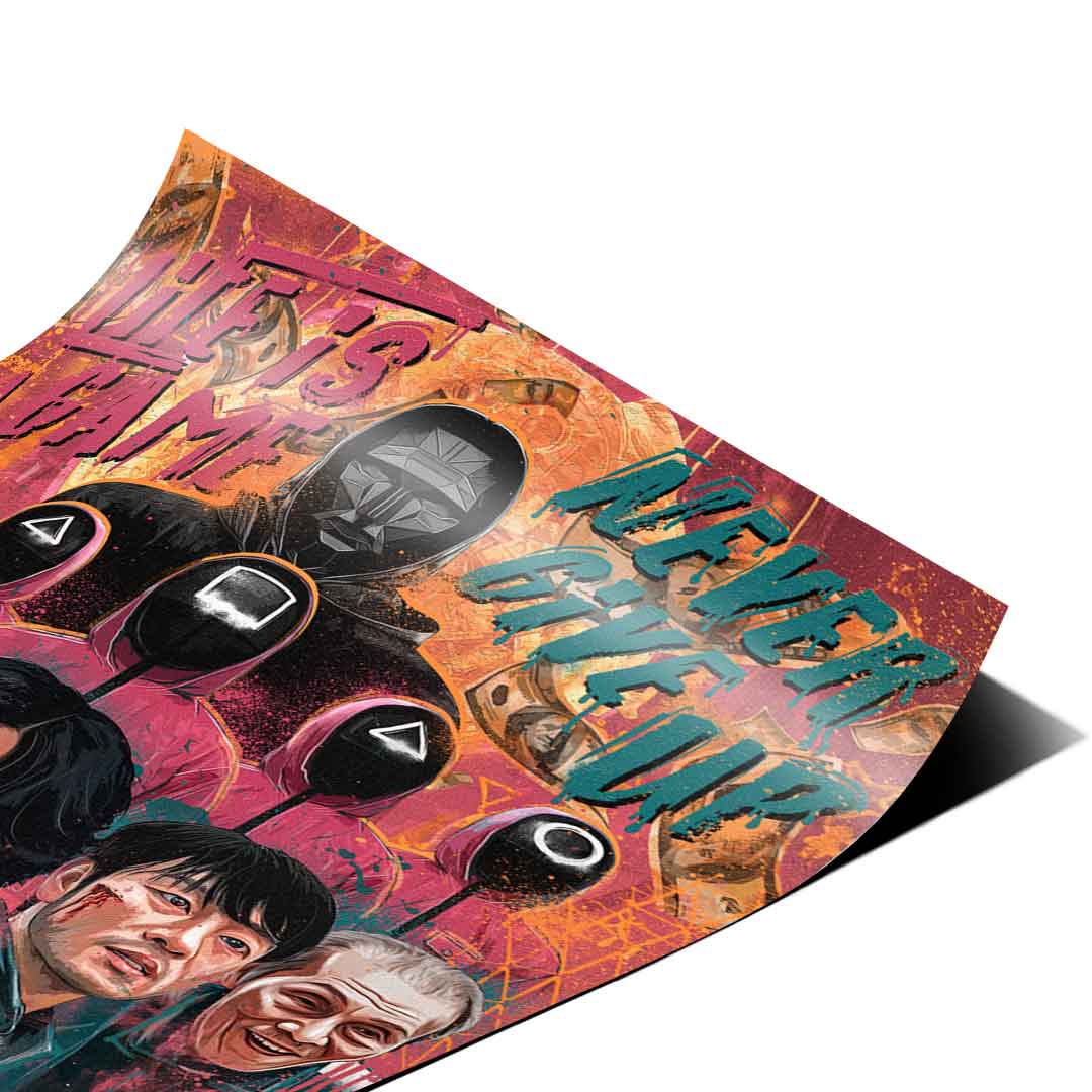 LIFE IS A GAME - Poster