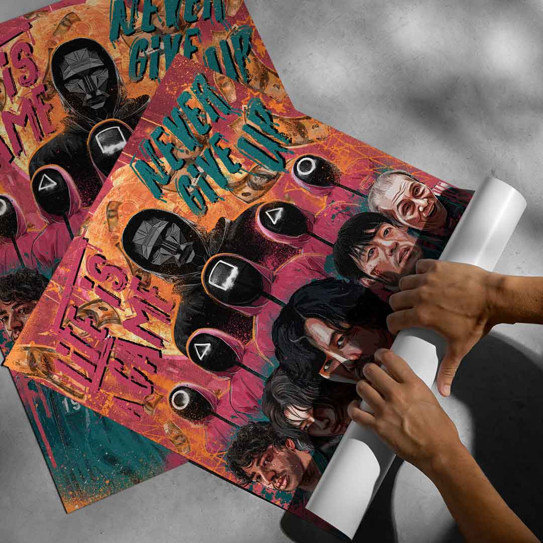 LIFE IS A GAME - Poster