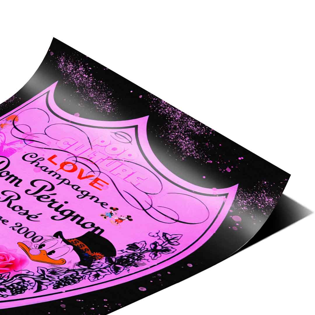 LOVE DOM PERIGNON Rosé - Poster