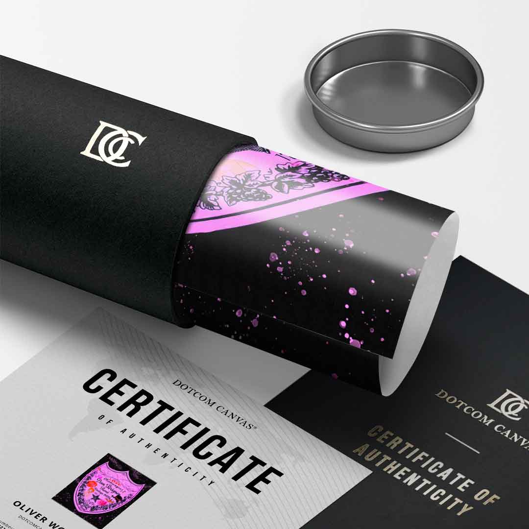 LOVE DOM PERIGNON Rosé - Poster