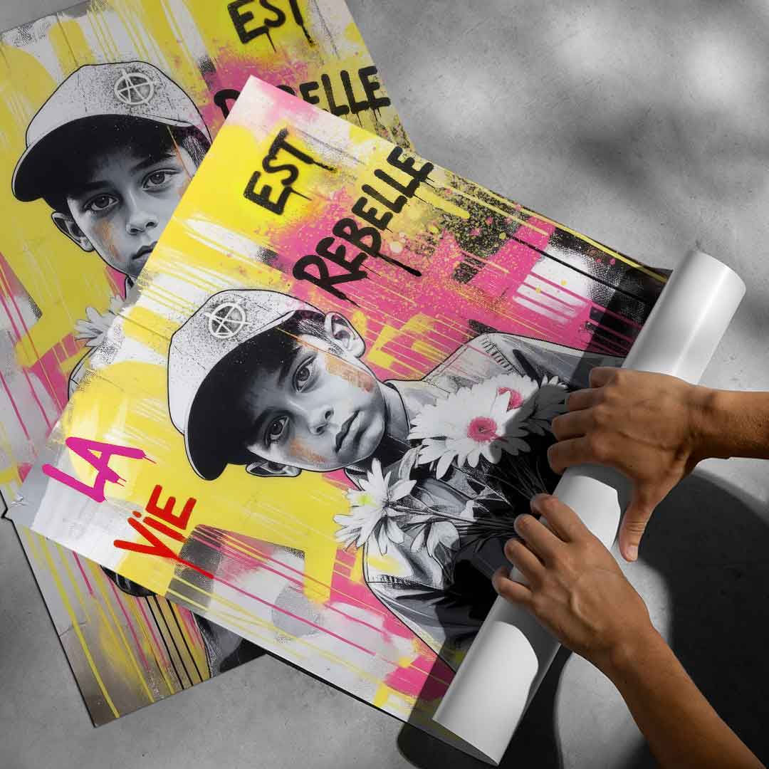 La Vie Est Rebelle - Poster