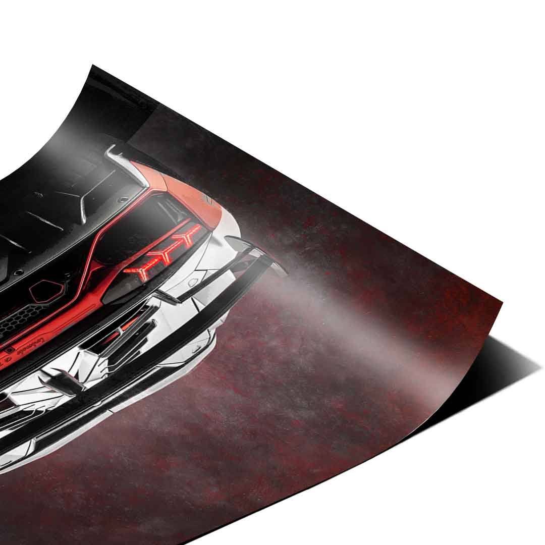 Lambo Backside - Poster