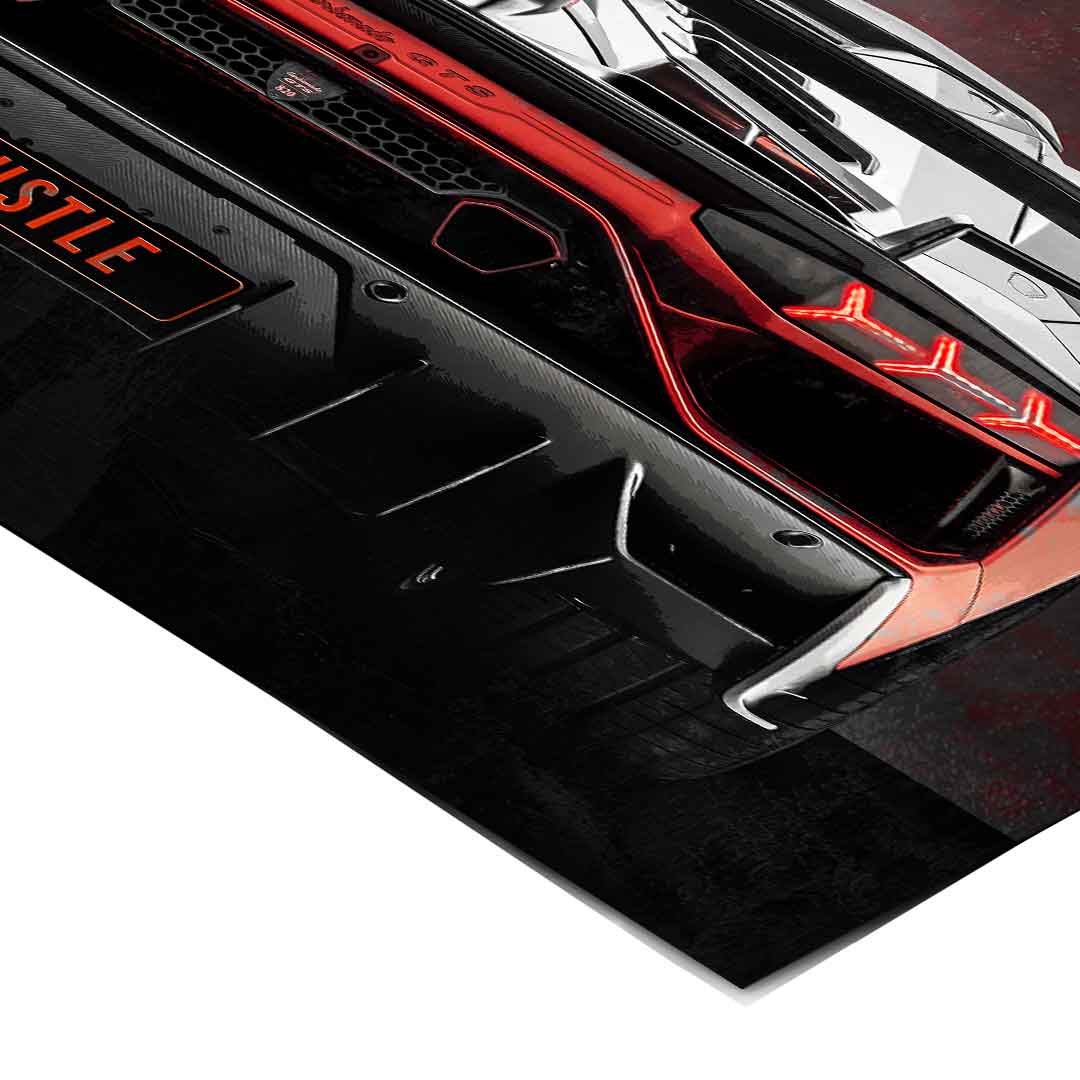 Lambo Backside - Poster