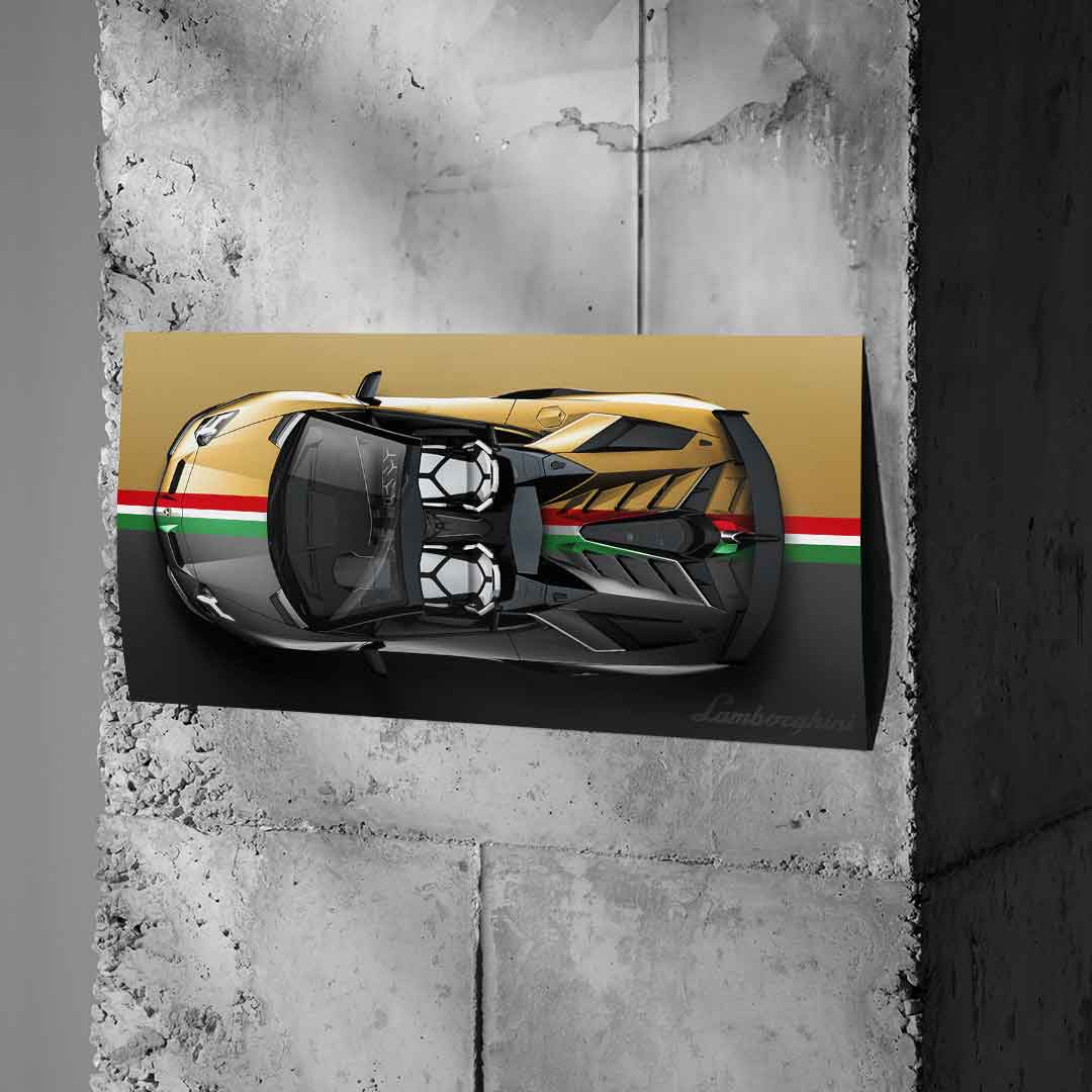 Lamborghini Aventador SVJ - Poster