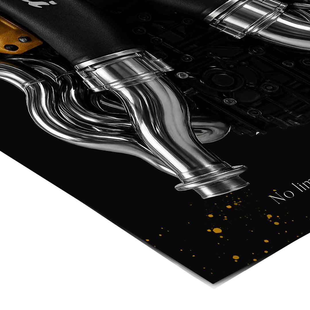 Lamborghini Engine - Poster