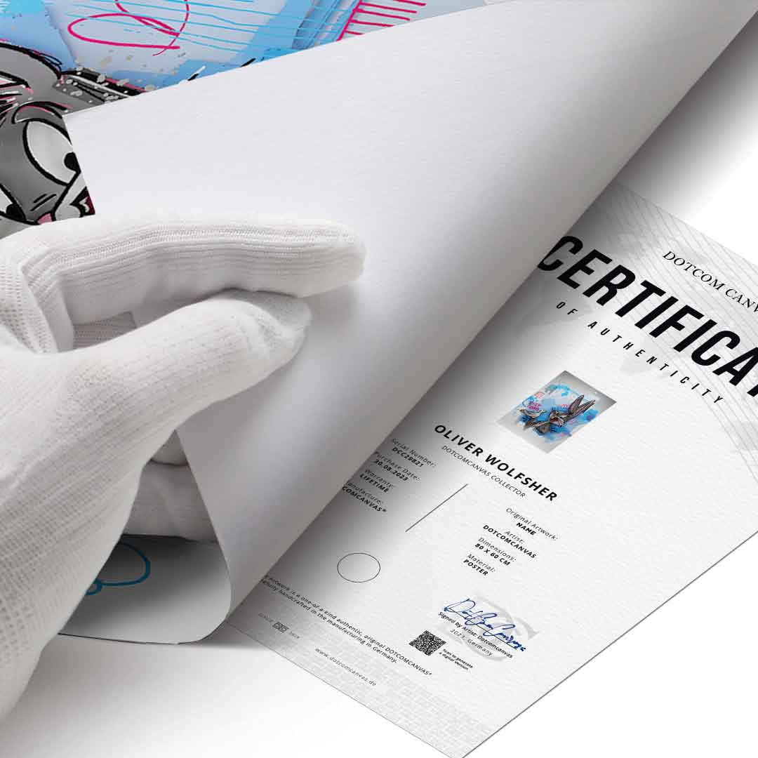 Layer Bunny - Poster