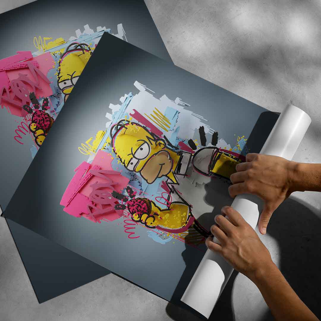 Layer Homer - Poster