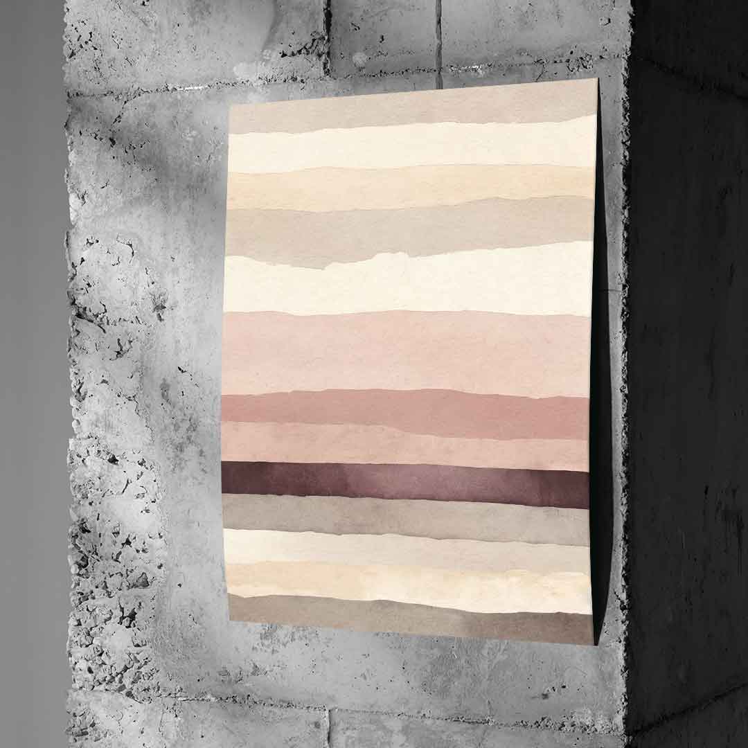Layered Hues - Poster