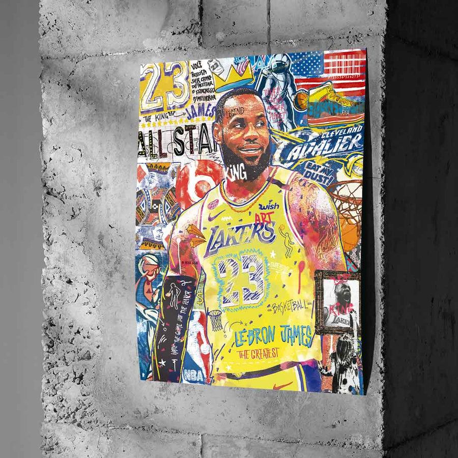 LeBron The King - Poster