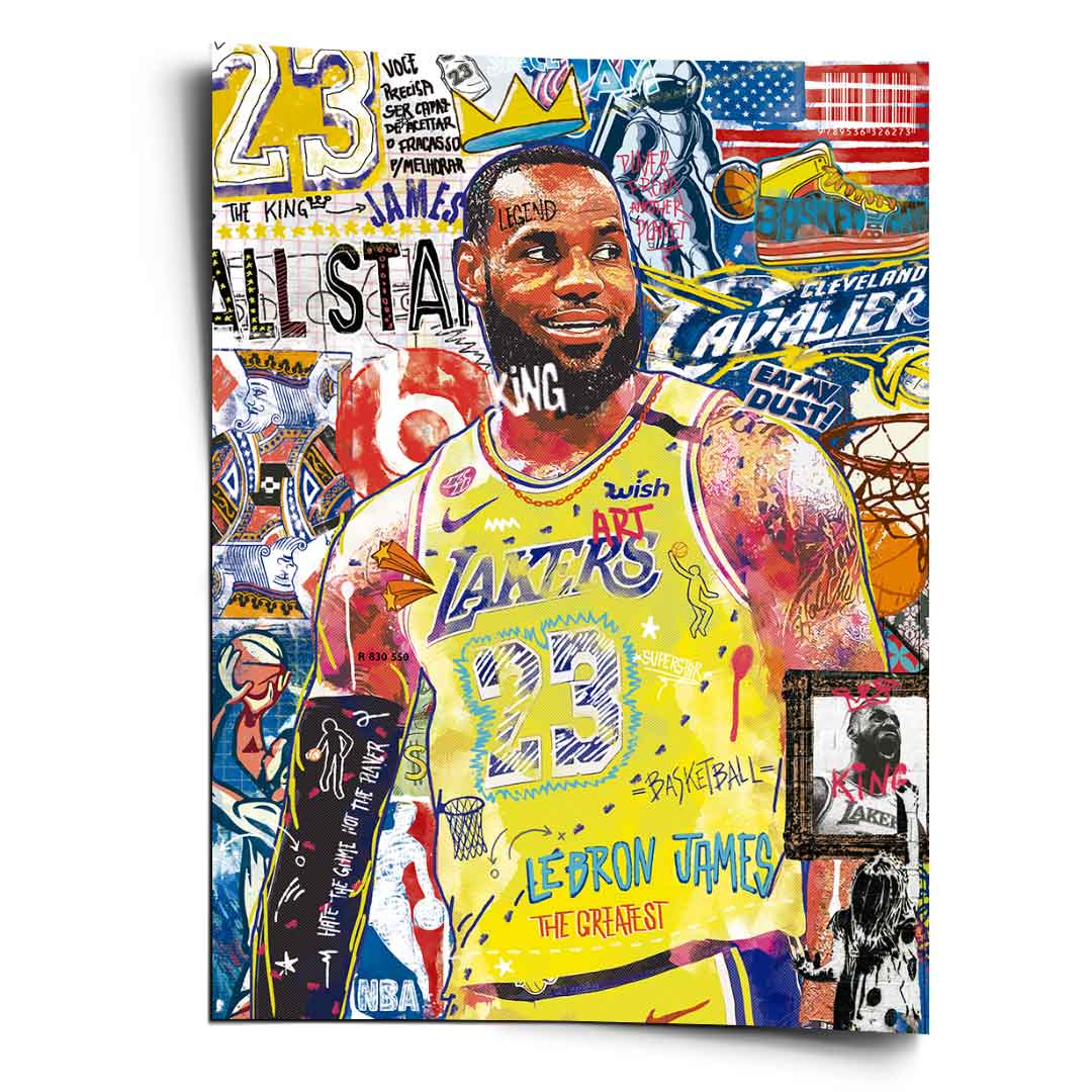 Lebron the King - poster