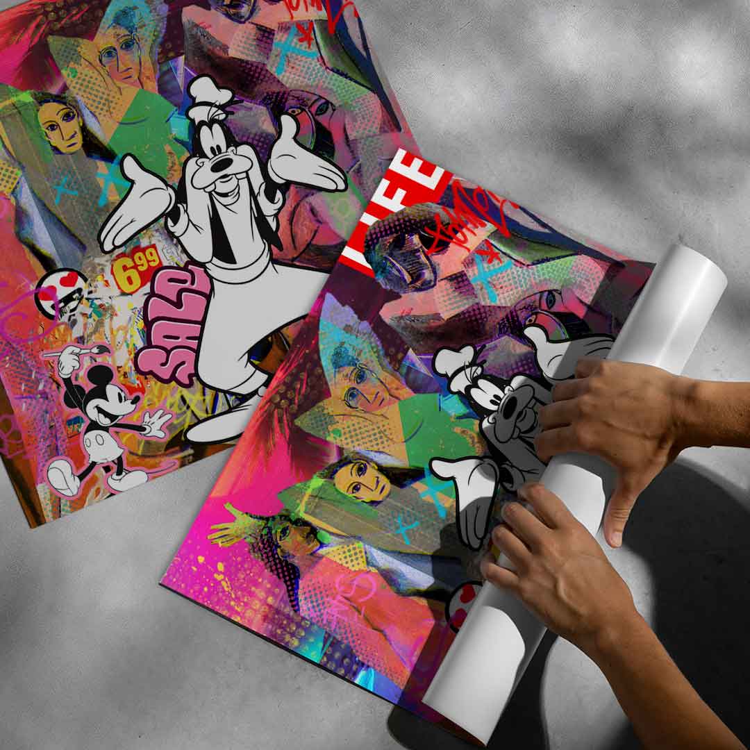 Les Demoiselles Davignon - Poster