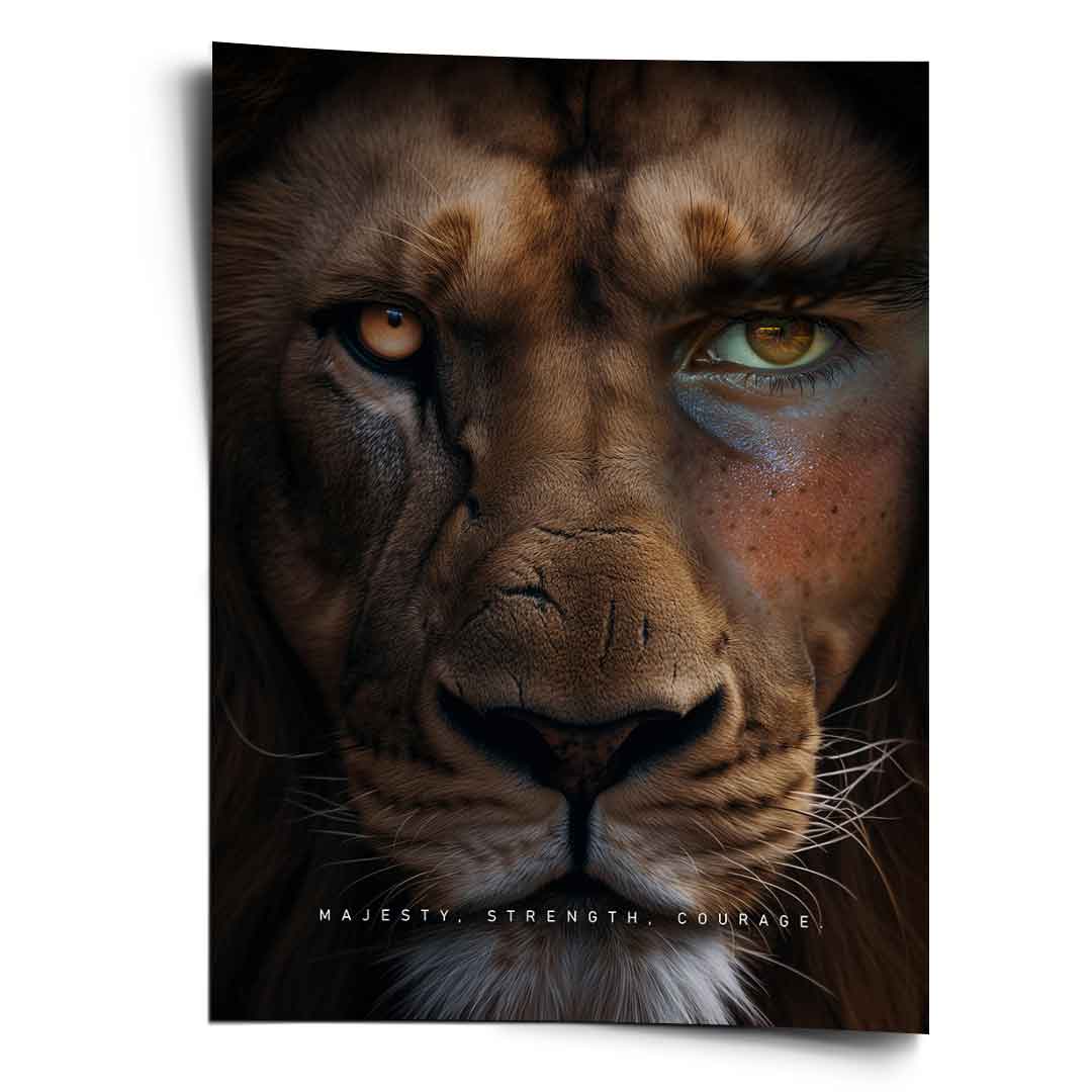 Lion Fusion - Poster
