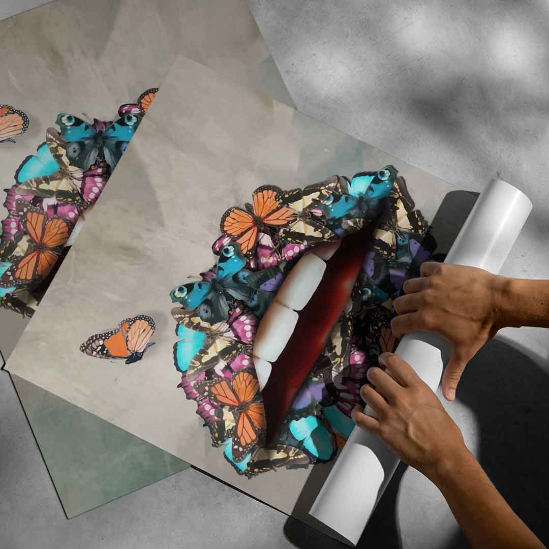 Lips x Fantasy - Poster