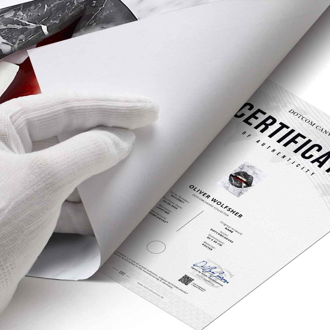 Lips x Marble - Poster