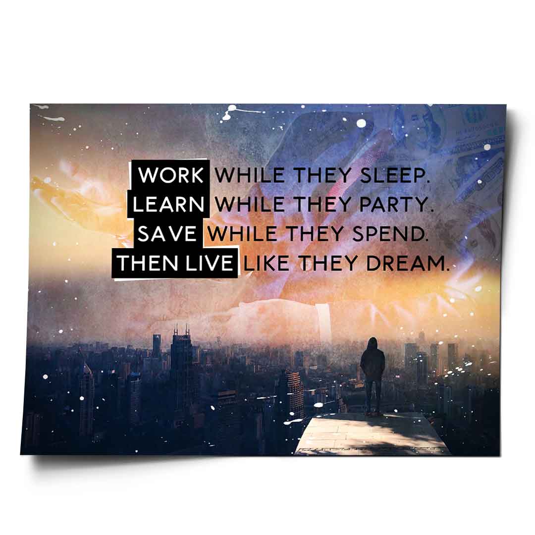 Live Like They Dream - Poster