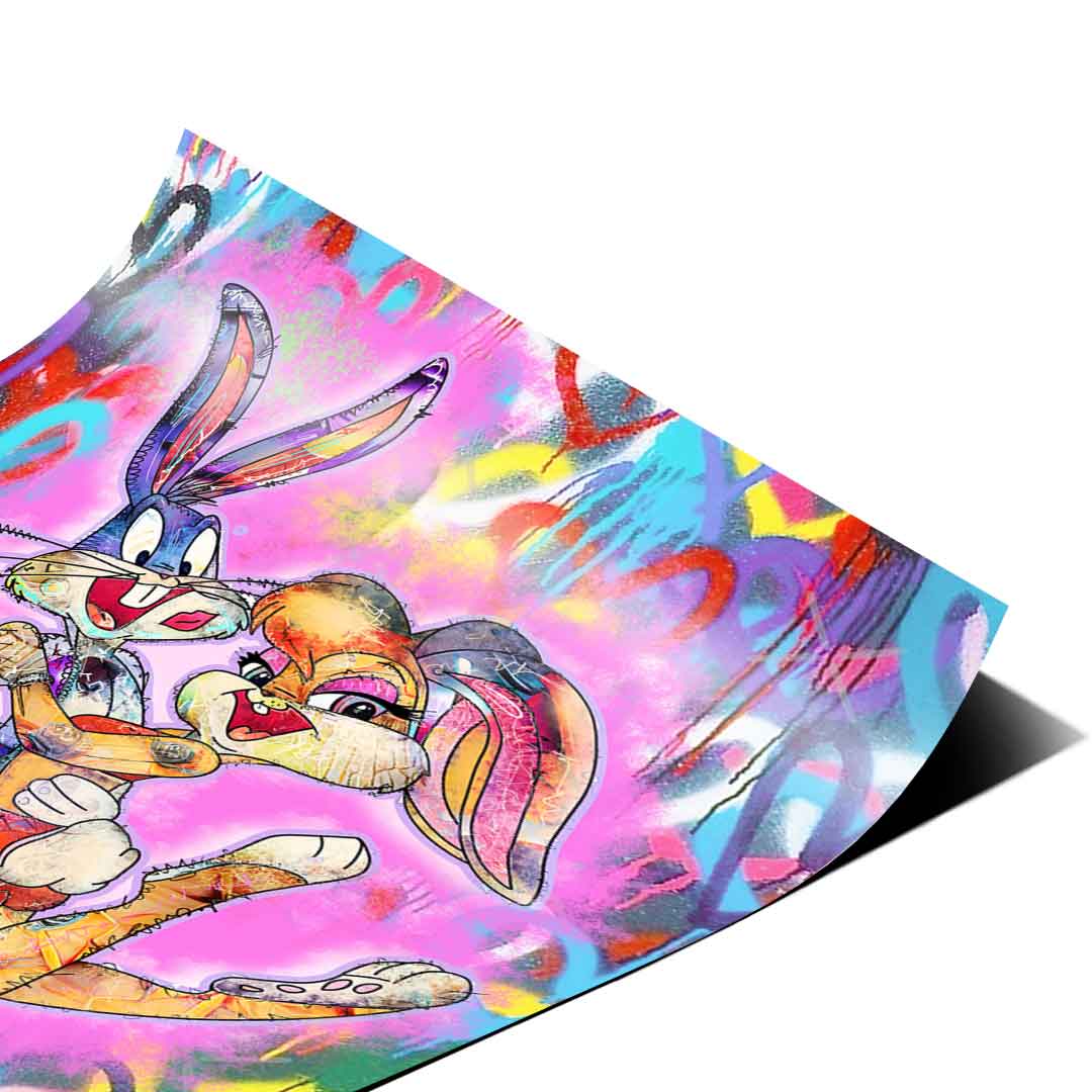 Lola Bunny Heart - Poster