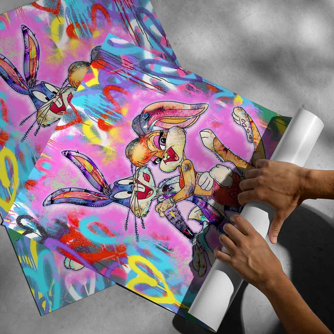 Lola Bunny Heart - Poster