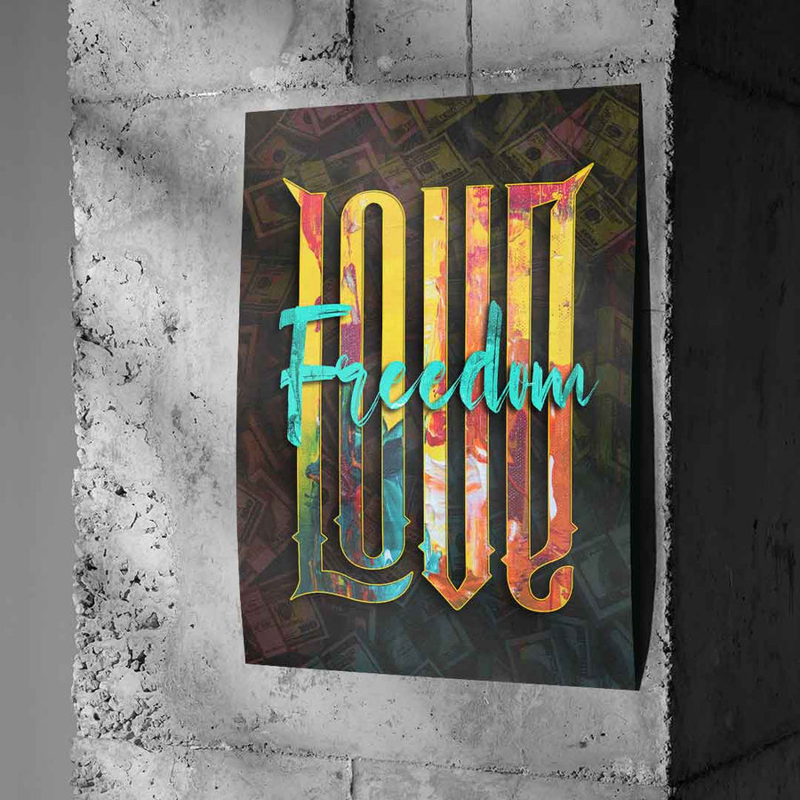 Love Freedom - Poster