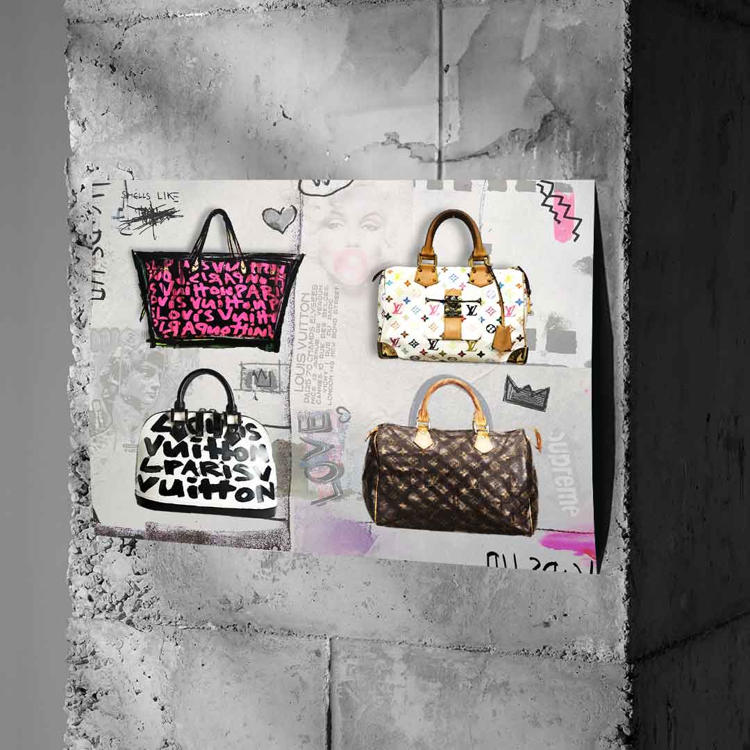 Luxury bags - poster