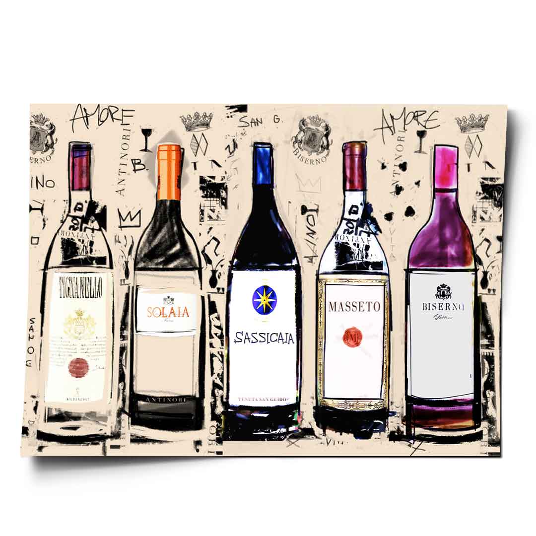 Luxury Wine Collection - Poster