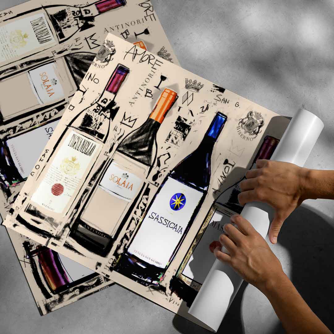 Luxury Wine Collection - Poster