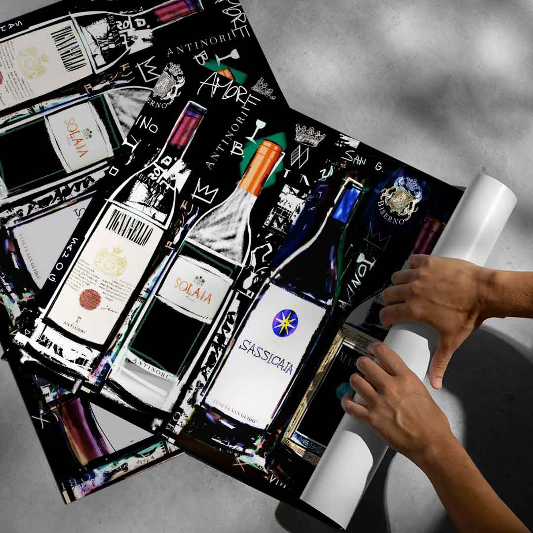 Luxury Wine Collection v2 - Poster