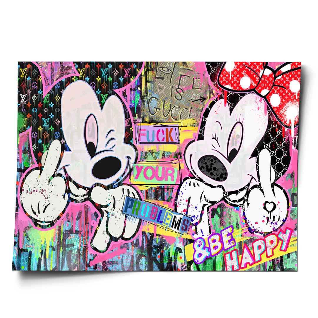 M Fuck Happy - Poster