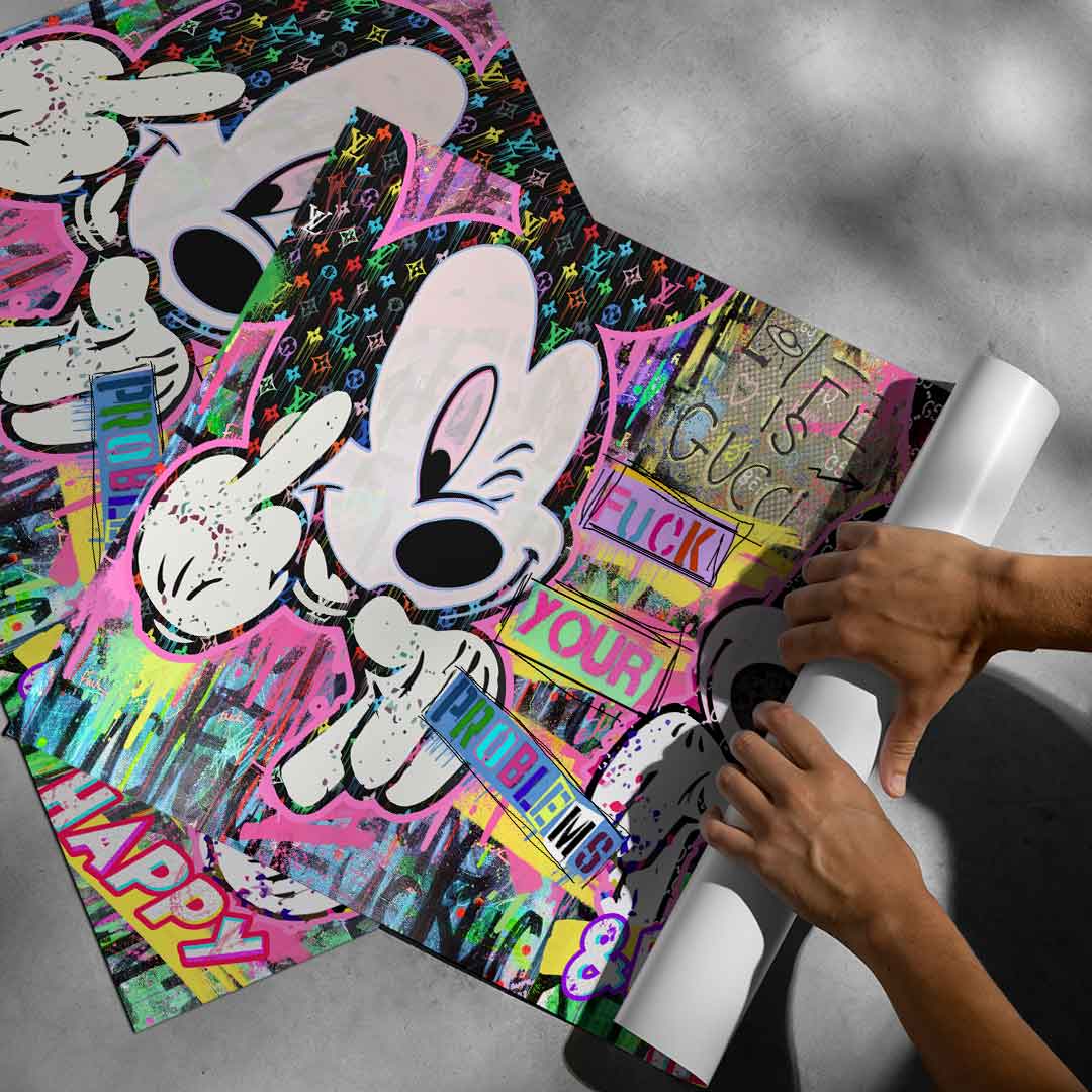 M Fuck Happy - Poster