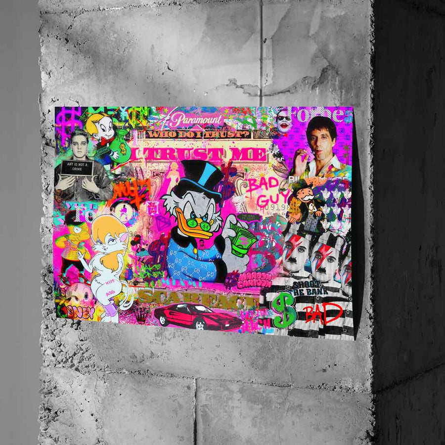 MONEY NEVER SLEEP - Poster