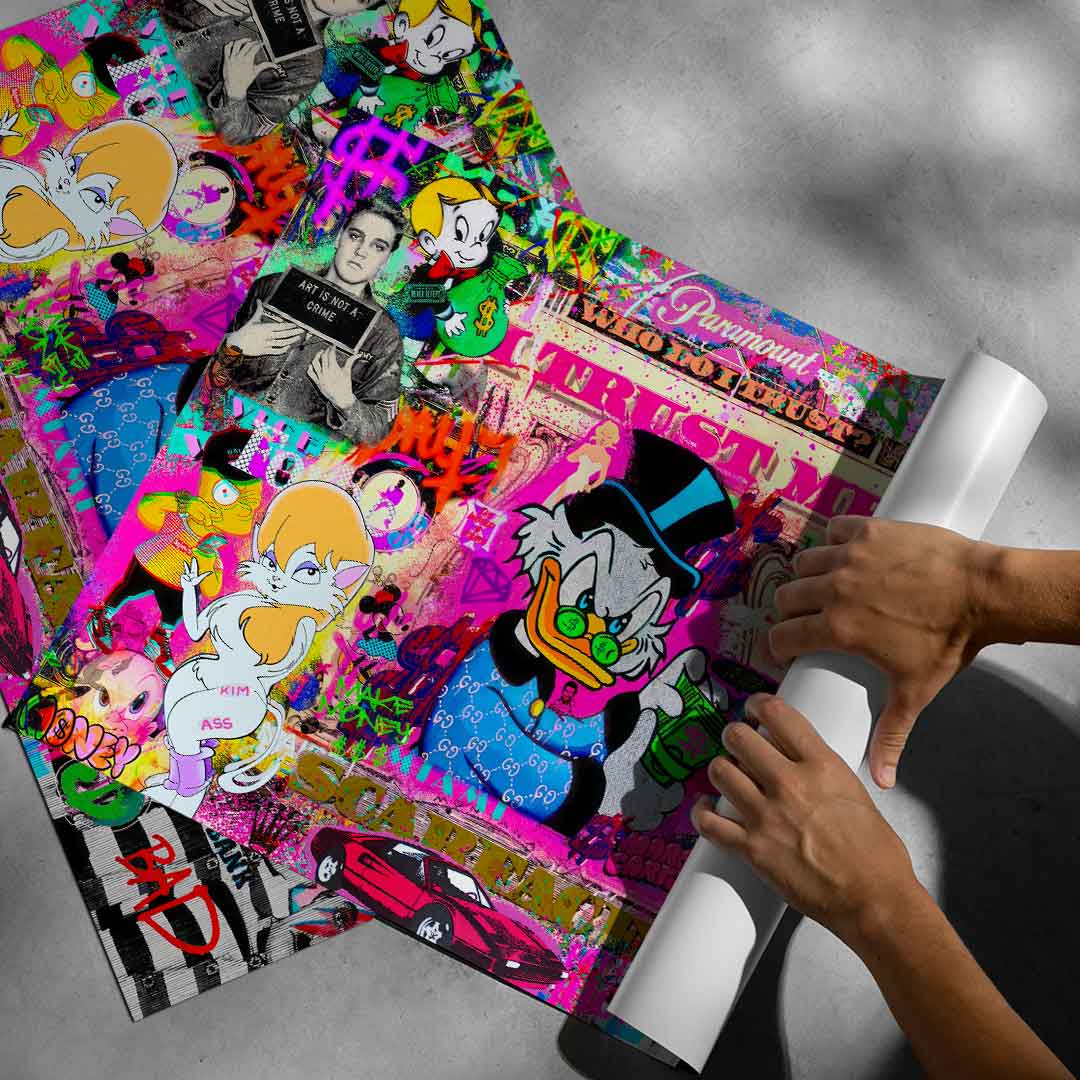 MONEY NEVER SLEEP - Poster