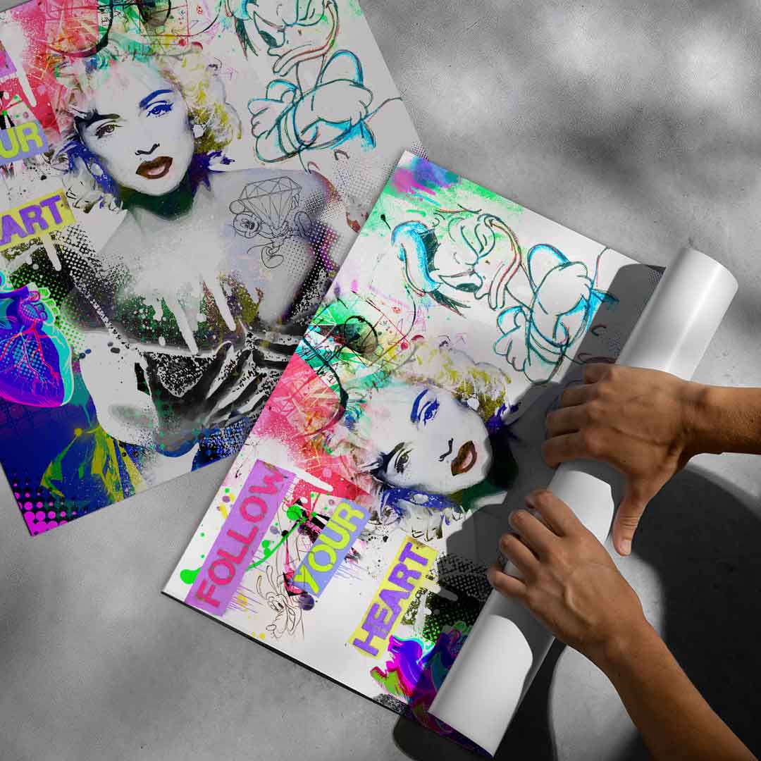 Madonna Follow - Poster