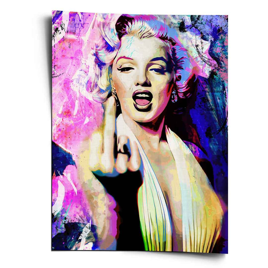 Marilyn Fuck You - Poster – front