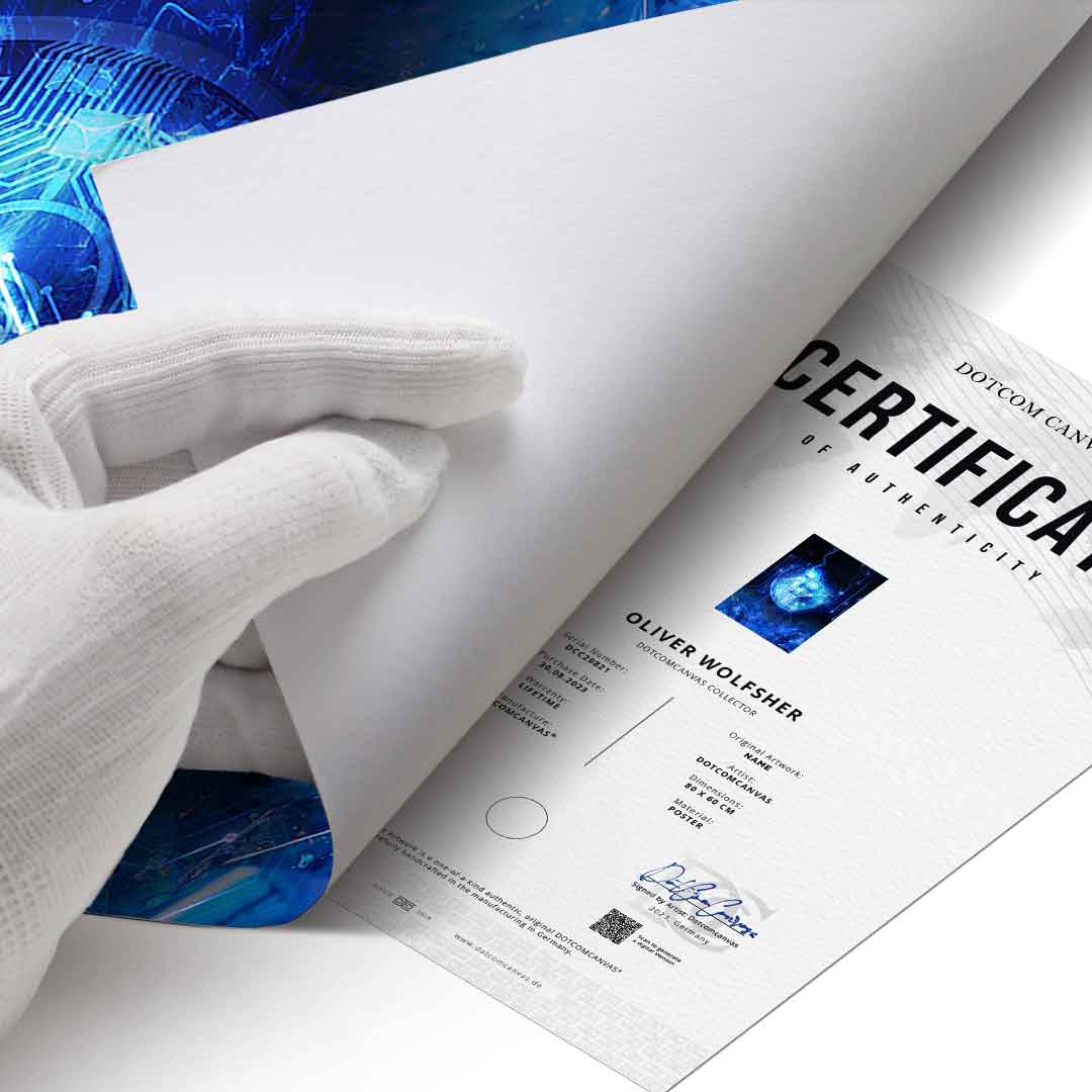 Bitcoin Matrix Poster