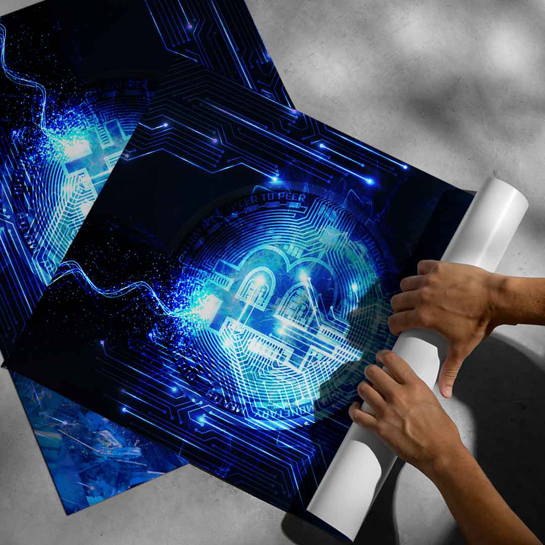 Matrix Bitcoin - Poster