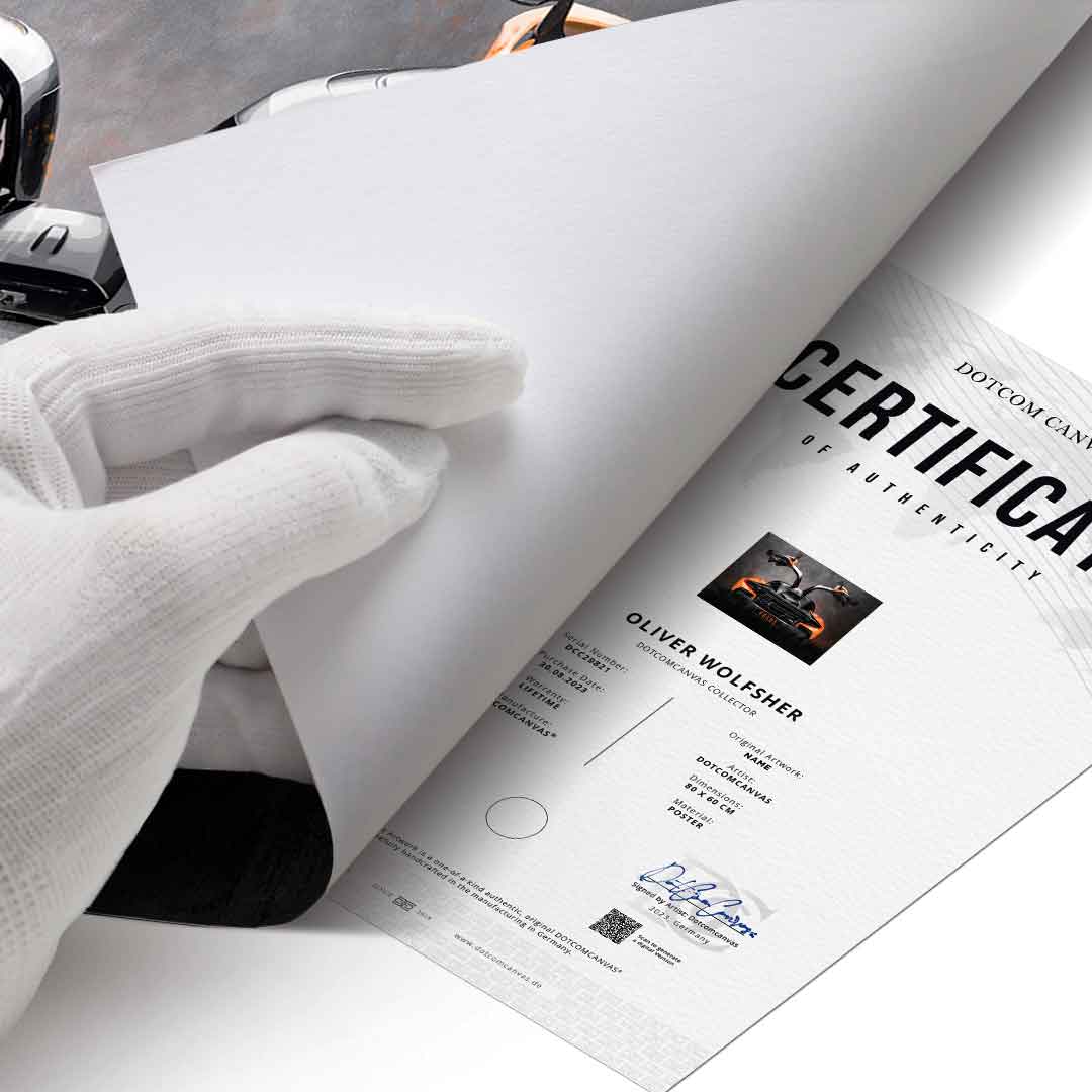 McLaren Backside - Poster