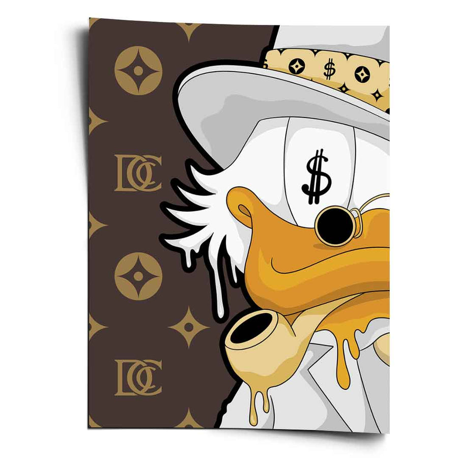 Melting Scrooge McDuck - Poster – front