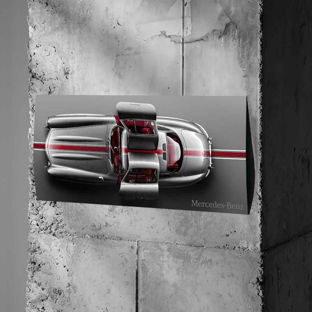 Mercedes-Benz 300 SL Gullwing - Poster